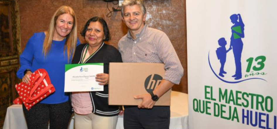 Figura 2. Participación en el concurso “El Maestro que deja huella”, 2019. Image