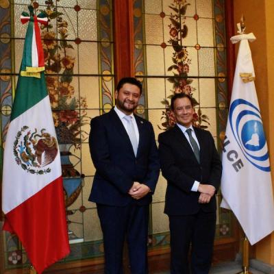Excmo. Sr. Manuel Maria Camacho Cansado de Carvalho. Embajador extraordinario y plenipotenciario de la República Portuguesa en México