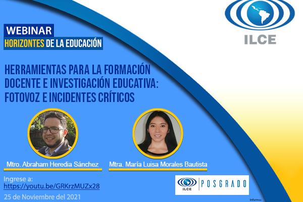 Herramientas para la formación docente e investigación educativa: fotovoz e incidentes críticos